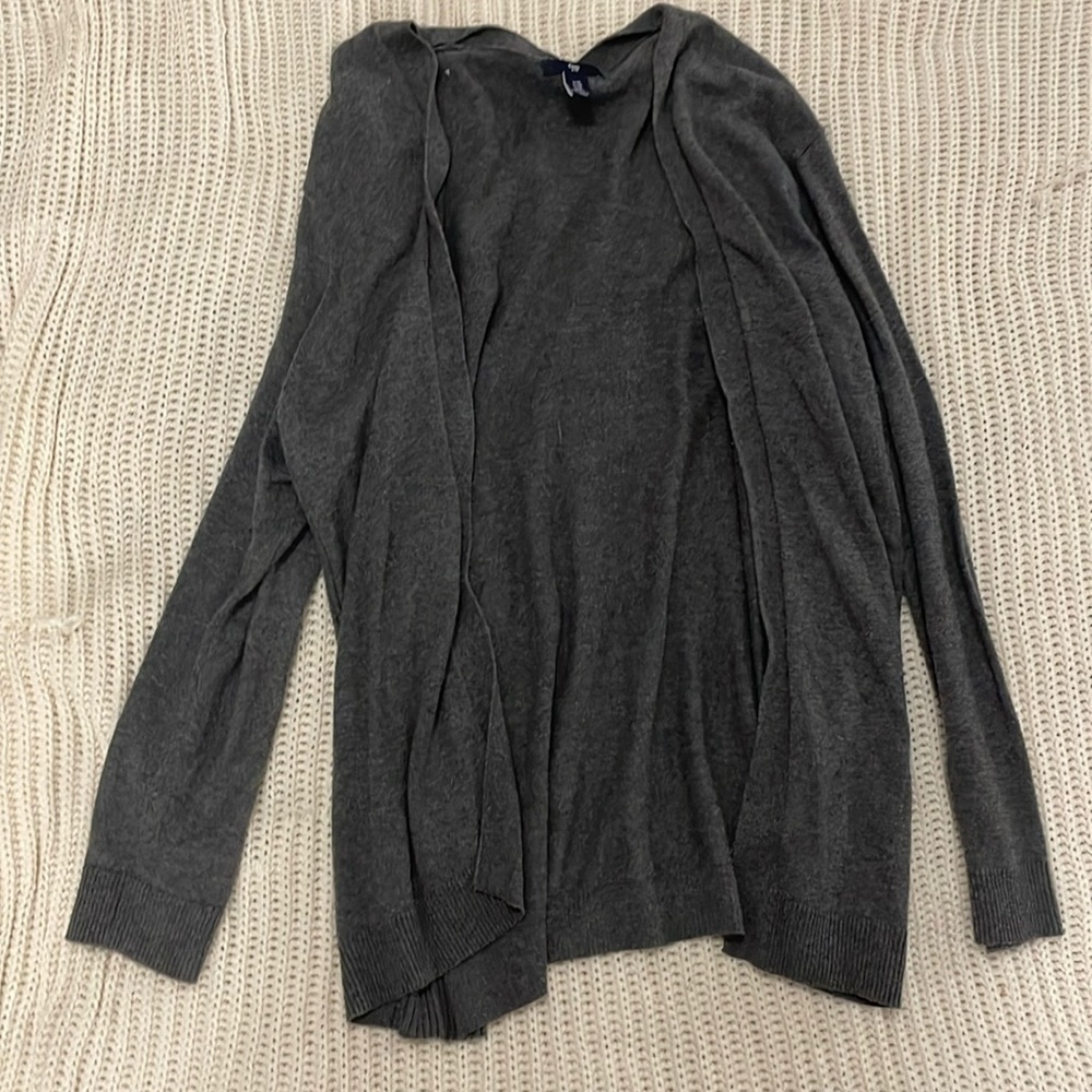Gap open front sweater. Size xl